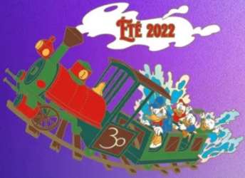 77620 - Disneyland Paris Seasons - Été 2022 Donald and Nephews on Big Thunder Mountain - Disneyland Resort Paris alternate image