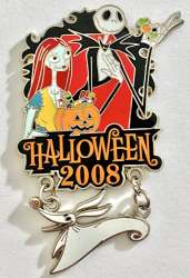 77700 - Halloween 2008 - Jack, Sally & Zero with Candy Dangle - Walt Disney World alternate image