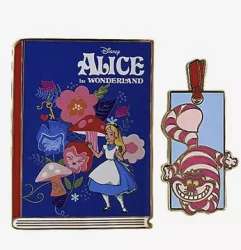 77787 - BoxLunch - Disney Classics Book and Bookmark - Alice in Wonderland - Disney Licensed alternate image