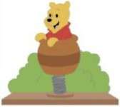 Character Spring Rides Series - Winnie the Pooh - MLT