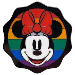 Click to view the Scalloped Edge Rainbow Circles Booster Set - Minnie Mouse ONLY details