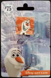 20661 - Gift Card GWP Promotion 2014 - Frozen Squares - Olaf alternate image