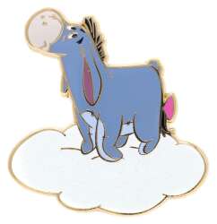 Eeyore standing on cloud