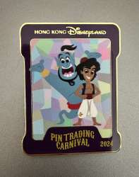 Pin Trading Carnival 2024 - Genie and Aladdin - HKDL