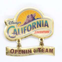 Disney California Adventure “Opening Team” Dangle