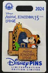 77944 - Disney's Animal Kingdom Lodge Anniversaries - 15th Anniversary - Minnie Mouse - Walt Disney World alternate image