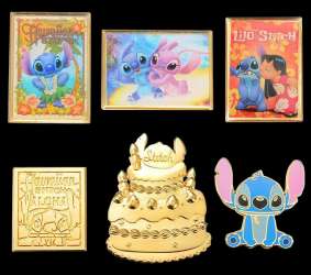 Hawaiian Holiday Stitch Day Pin Set