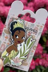78014 - Stylized Princesses with Flowers - Tiana - Disneyland Resort Paris alternate image