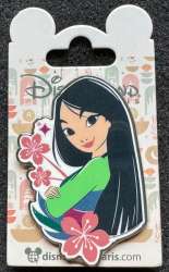 78015 - Stylized Princesses with Flowers - Mulan - Disneyland Resort Paris alternate image