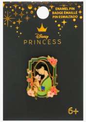 77995 - BoxLunch - Princess Floral Frames - Mulan Cherry Blossom Frame - Loungefly alternate image