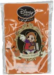 78260 - Halloween 2010 - Miracle Magical Mickey on Gold Frame - Disney Store Japan alternate image
