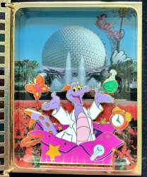 68887 - Walt Disney World Jumbo Hinged Stained Glass Storybook Series - Journey Into Imagination - Walt Disney World alternate image