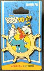 78293 - Disney Pins Blog (DPB) Exclusives - Donald Duck 90th Anniversary - Disney Licensed alternate image