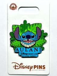 78298 - Aulani Resort & Spa - Tropical Leaves Stitch with Lei - Disney Vacation Club alternate image