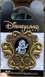Beauty and the Beast - Gold Frame Cogsworth Portrait - DLP