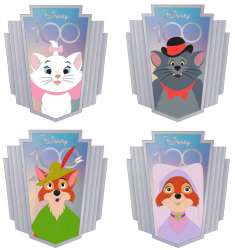 69138 - 100 Years of Disney Animation - 100 Years of Disney Animation - Set #8 - Walt Disney Imagineering alternate image