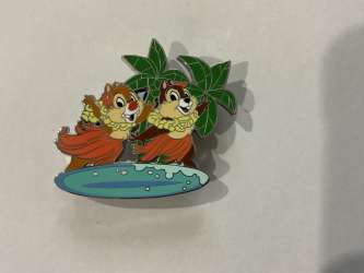Characters in It&#039;s A Small World - Polynesia - Surfing  Chip &amp; Dale - DLP
