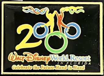 22796 - Celebrate The Future Hand in Hand - Dancers 2000 Rectangle - Walt Disney World alternate image