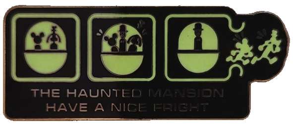 78445 - Cartoon Ride Panels Collection - Have A Nice Fright (Mickey, Goofy & Ezra) - Walt Disney World alternate image