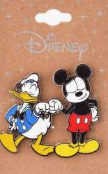 78449 - BoxLunch - Disney - Fist Bump / Donald Duck and Mickey Mouse - Disney Licensed alternate image