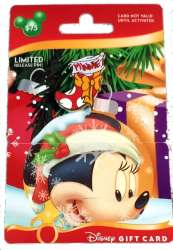 78499 - Gift Card GWP Promotion 2012 - Character Stockings - Minnie Mouse alternate image