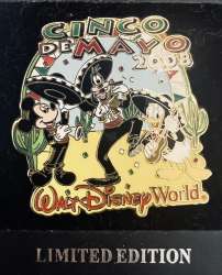 78551 - Cinco de Mayo - Mariachi Mickey, Goofy & Donald - Walt Disney World alternate image
