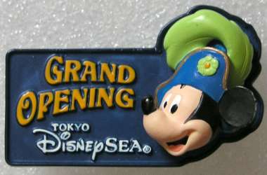 'Tokyo DisneySEA Grand Opening - Admiral Mickey - TDR'