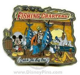 Fab Four Fishing Charters - Mickey, Donald, Goofy, Pluto