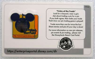 Click to view the Orange and Purple Mickey Icon - Disneyland Resort Cast Portal details