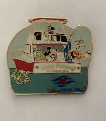 DCL Gone Fishing - Mickey, Goofy, Pluto