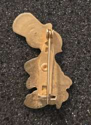 'Vintage Jiminy Cricket Broach Pin - DLIC'