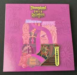 78620 - Annual Passholder Commemorative Collection - Stained glass Puzzle Piece - Mickey’s Funwheel - Disneyland Resort alternate image