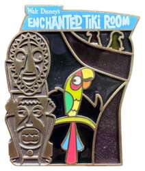 Stained Glass Puzzle Piece - Enchanted Tiki Room