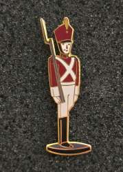 Toy Tin Soldier with Broken Leg ONLY