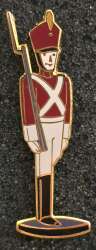 Toy Tin Soldier with Broken Leg ONLY