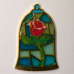 78658 - Hot Topic - Disney - Beauty And The Beast Mosaic Rose - Loungefly alternate image