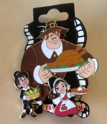 Thanksgiving - Wreck-It-Ralph&#039;s Ralph, Felix and Vanellope - DSSH