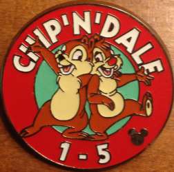 18134 - Cast Lanyard Collection III - Magic Kingdom Parking Sign - Magic Kingdom Parking Sign (Chip 'N' Dale) - Walt Disney World alternate image