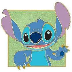 78716 - Portrait Series - Stitch - Disney Shopping - Green - Disney Store US alternate image