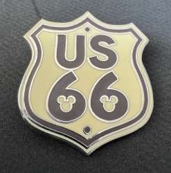 25321 - Disney California Adventure Starter Set with Lanyard - US Route 66 - Disneyland Resort alternate image