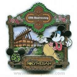 Disney&#039;s Polynesian Village Resort Anniversaries - 35th Anniversary - Minnie Mouse - WDW