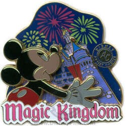 'Artist Choice - Mickey Mouse Magic Kingdom Fireworks - Cinderella Castle - WDW'