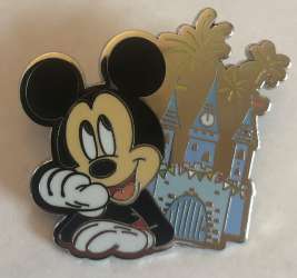 Monogram - Mickey with Castle and Fireworks - DLIC