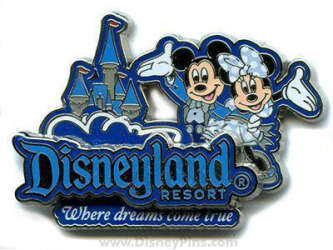 78953 - Where Dreams Come True Celebration Logo Series - Mickey and Minnie with Castle - Disneyland Resort alternate image