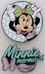 Minnie Mermaid Two-Pin Set - Minnie Mermaid Set - DLP