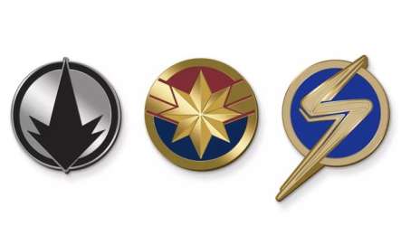 68613 - The Marvels - Insignias (Ms. Marvel, Captain Marvel, Photon) - Disney Fan Club alternate image