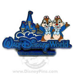 79157 - Where Dreams Come True Celebration Logo Series - Chip & Dale WDW - Walt Disney World alternate image