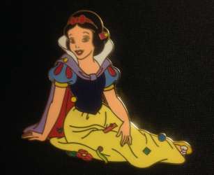 15680 - Mickey's Parti Gras - Princess Framed Pin Set (Snow White ONLY) - Walt Disney World alternate image