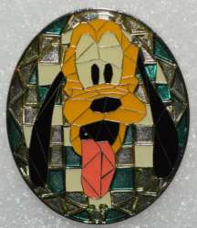 59061 - Stained Glass Mosaic Mystery Tin - Pluto - Hong Kong Disneyland alternate image