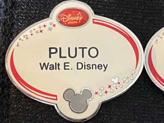 79336 - Disney Store Cast Lanyard Exclusive Name Tags - Disney Store Cast Lanyard Exclusive Name Tags - Pluto - Disney Store UK alternate image